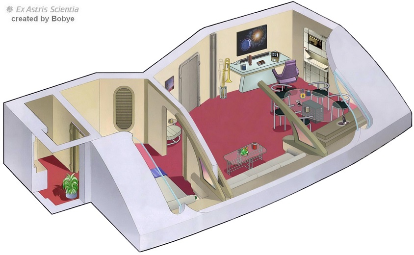 Captain's & Executive Officer's Quarters